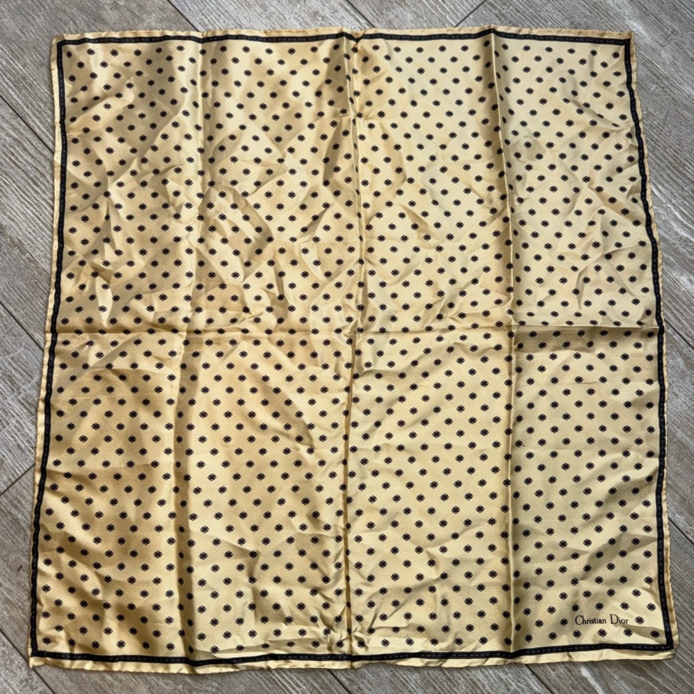 Christian Dior Silk Scarf